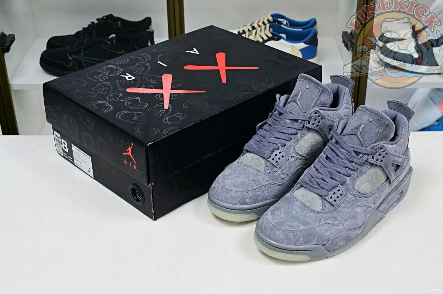 Air kaws Jordan 4 Jordan retro 0103